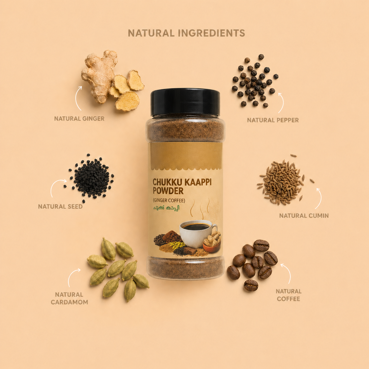 HayahCare Chukku Kappi Powder (Pack of 2)